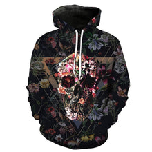 Load image into Gallery viewer, Skull-printed-tee-T-shirt-sweater-zip-hoodies-tank-top-for-men-women