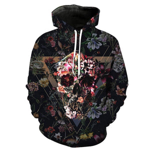 Skull-printed-tee-T-shirt-sweater-zip-hoodies-tank-top-for-men-women