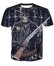 Load image into Gallery viewer, Skull-printed-tee-T-shirt-sweater-zip-hoodies-tank-top-for-men-women