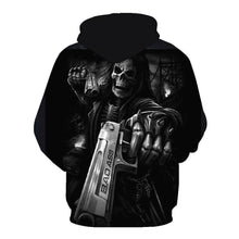 Load image into Gallery viewer, Skull-printed-tee-T-shirt-sweater-zip-hoodies-tank-top-for-men-women