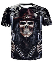 Load image into Gallery viewer, Skull-printed-tee-T-shirt-sweater-zip-hoodies-tank-top-for-men-women