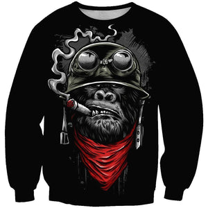 Skull-printed-tee-T-shirt-sweater-zip-hoodies-tank-top-for-men-women