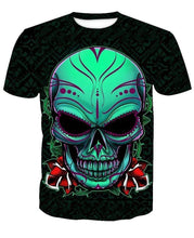 Load image into Gallery viewer, Skull-printed-tee-T-shirt-sweater-zip-hoodies-tank-top-for-men-women