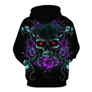 Skull-printed-tee-T-shirt-sweater-zip-hoodies-tank-top-for-men-women