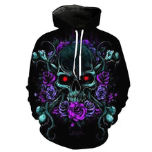 Load image into Gallery viewer, Skull-printed-tee-T-shirt-sweater-zip-hoodies-tank-top-for-men-women