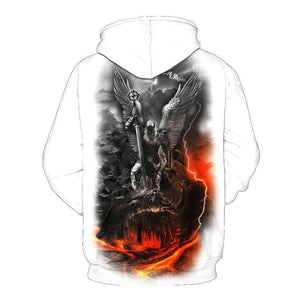 Skull-printed-tee-T-shirt-sweater-zip-hoodies-tank-top-for-men-women