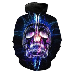 Skull-printed-tee-T-shirt-sweater-zip-hoodies-tank-top-for-men-women