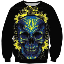 Load image into Gallery viewer, Skull-printed-tee-T-shirt-sweater-zip-hoodies-tank-top-for-men-women