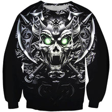 Load image into Gallery viewer, Skull-printed-tee-T-shirt-sweater-zip-hoodies-tank-top-for-men-women