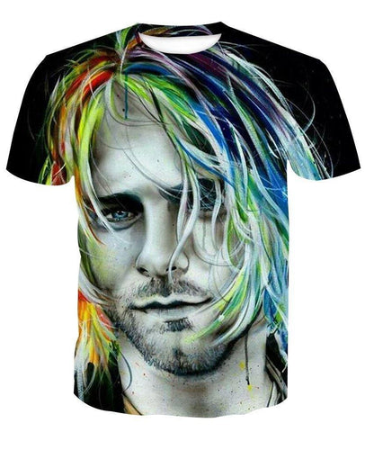 0312 Kurt Cobain 3D