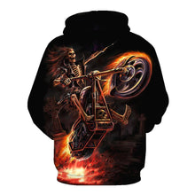 Load image into Gallery viewer, Skull-printed-tee-T-shirt-sweater-zip-hoodies-tank-top-for-men-women