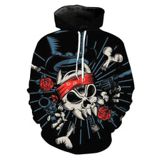 Load image into Gallery viewer, Gun-Nrose-Fans-T-shirt-zip-Hoddies