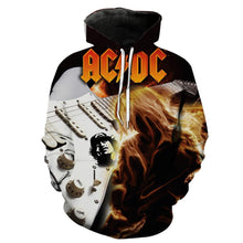 Load image into Gallery viewer, ACDC-rock-band-Tee-T-shirt-sweater-zip-hoodies-tank-top-for-men-women