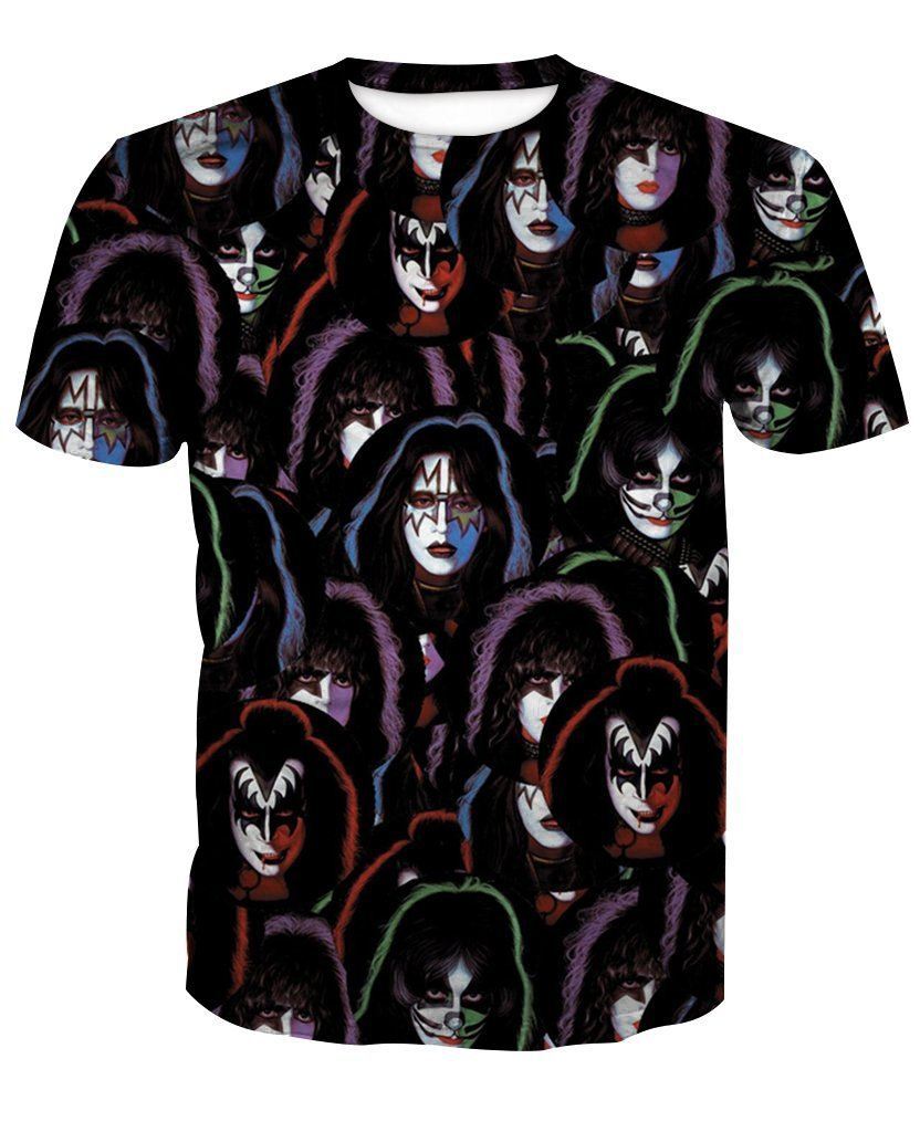 Kiss-band-Tee-T-Shirt-zip-hoodies-sweater-tank-top-for-men-women