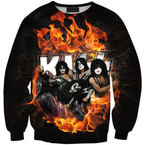 Kiss-band-Tee-T-Shirt-zip-hoodies-sweater-tank-top-for-men-women