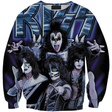 Load image into Gallery viewer, Kiss-band-Tee-T-Shirt-zip-hoodies-sweater-tank-top-for-men-women