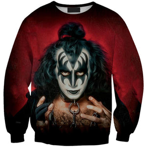 Kiss-band-Tee-T-Shirt-zip-hoodies-sweater-tank-top-for-men-women