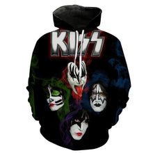 Load image into Gallery viewer, Kiss-band-Tee-T-Shirt-zip-hoodies-sweater-tank-top-for-men-women