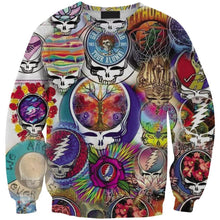 Load image into Gallery viewer, Grateful Dead-Skull-printed-tee-T-shirt-sweater-zip-hoodies-tank-top-for-men-women