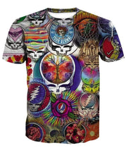 Load image into Gallery viewer, Grateful Dead-Skull-printed-tee-T-shirt-sweater-zip-hoodies-tank-top-for-men-women