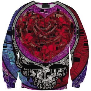 Grateful Dead-Skull-printed-tee-T-shirt-sweater-zip-hoodies-tank-top-for-men-women