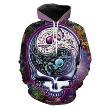 Load image into Gallery viewer, Grateful Dead-Skull-printed-tee-T-shirt-sweater-zip-hoodies-tank-top-for-men-women