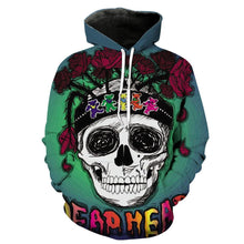 Load image into Gallery viewer, Grateful Dead-Skull-printed-tee-T-shirt-sweater-zip-hoodies-tank-top-for-men-women