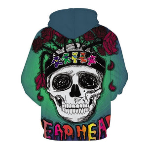 Grateful Dead-Skull-printed-tee-T-shirt-sweater-zip-hoodies-tank-top-for-men-women