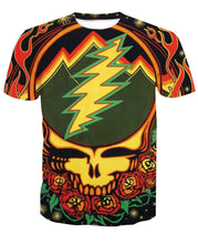 Load image into Gallery viewer, Grateful Dead-Skull-printed-tee-T-shirt-sweater-zip-hoodies-tank-top-for-men-women