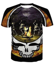 Load image into Gallery viewer, Grateful Dead-Skull-printed-tee-T-shirt-sweater-zip-hoodies-tank-top-for-men-women