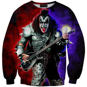 Kiss-band-Tee-T-Shirt-zip-hoodies-sweater-tank-top-for-men-women