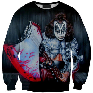 Kiss-band-Tee-T-Shirt-zip-hoodies-sweater-tank-top-for-men-women