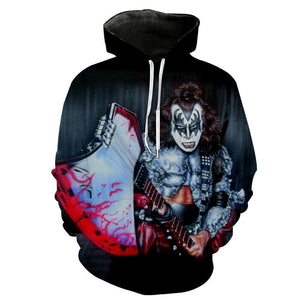 Kiss-band-Tee-T-Shirt-zip-hoodies-sweater-tank-top-for-men-women