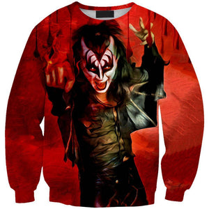 Kiss-band-Tee-T-Shirt-zip-hoodies-sweater-tank-top-for-men-women