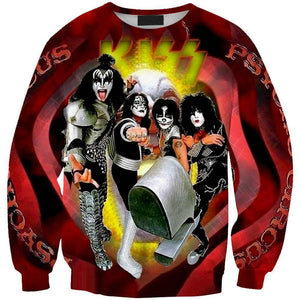 Kiss-band-Tee-T-Shirt-zip-hoodies-sweater-tank-top-for-men-women