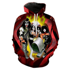 Load image into Gallery viewer, Kiss-band-Tee-T-Shirt-zip-hoodies-sweater-tank-top-for-men-women