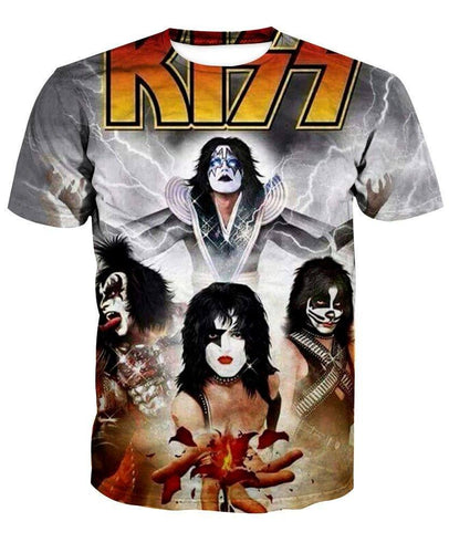 Kiss-band-Tee-T-Shirt-zip-hoodies-sweater-tank-top-for-men-women