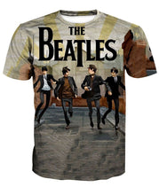 Load image into Gallery viewer, THE BEATLES 3D full over print Hoodie, Sweath, T-Shirt LK-113-TX-M