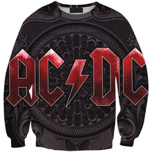 Load image into Gallery viewer, ACDC-rock-band-Tee-T-shirt-sweater-zip-hoodies-tank-top-for-men-women