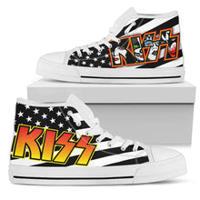 Load image into Gallery viewer, Kiss band high top 02