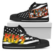 Load image into Gallery viewer, Kiss band high top 02