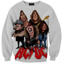 Load image into Gallery viewer, ACDC-rock-band-Tee-T-shirt-sweater-zip-hoodies-tank-top-for-men-women