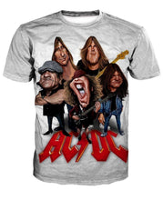 Load image into Gallery viewer, ACDC-rock-band-Tee-T-shirt-sweater-zip-hoodies-tank-top-for-men-women