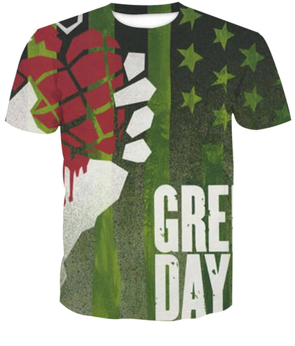 1212 Green Day Band 3 3d