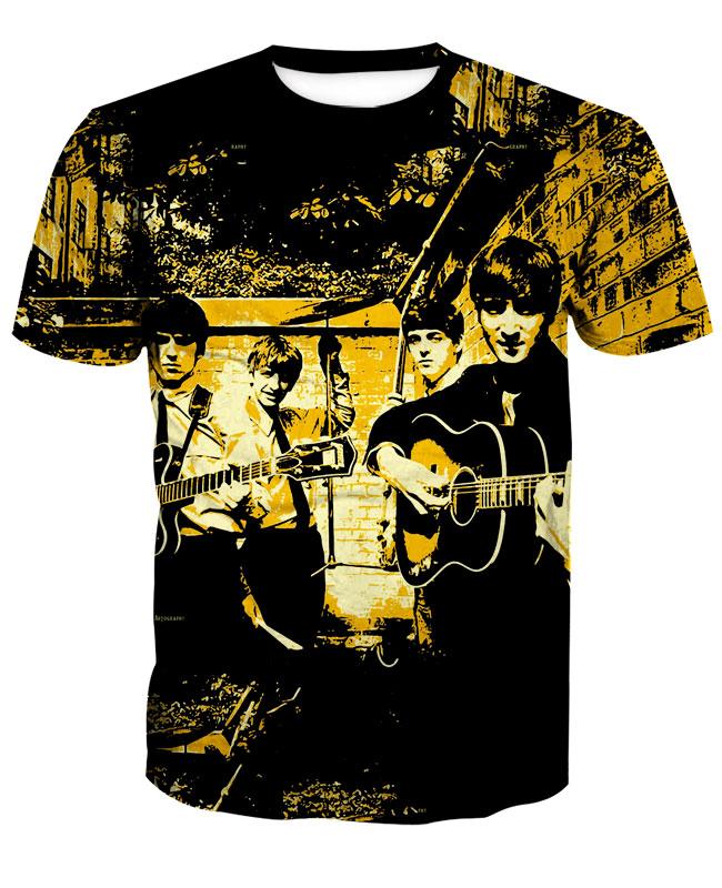 THE BEATLES 3D full over print Hoodie, Sweath, T-Shirt LK-422-TX-S