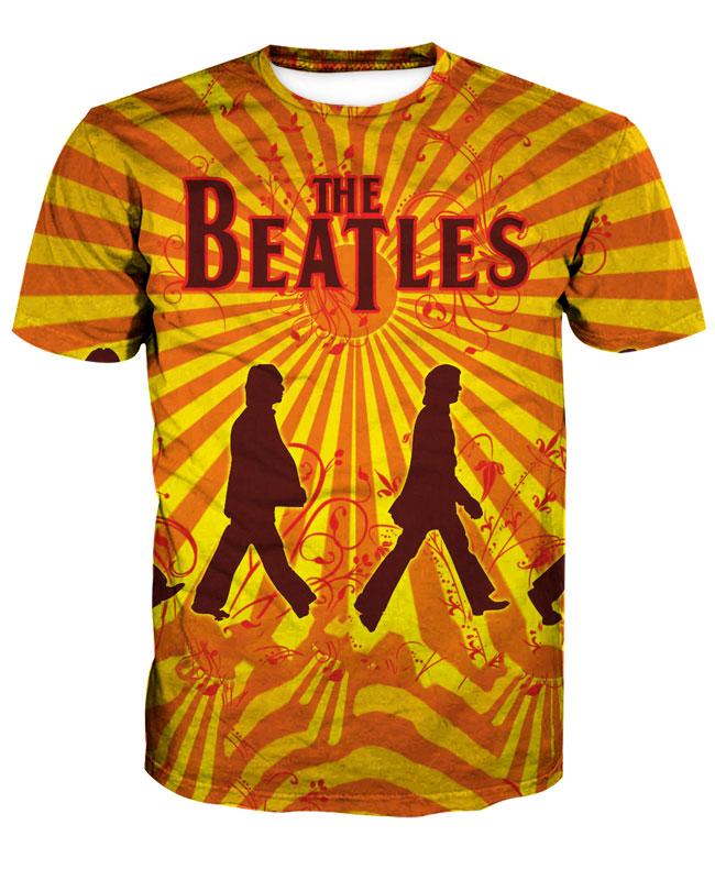 THE BEATLES 3D full over print Hoodie, Sweath, T-Shirt LK-423-TX-S