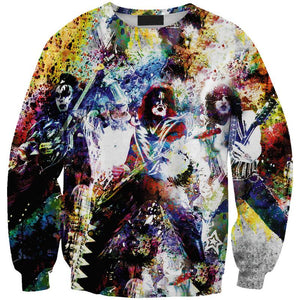 Kiss-band-Tee-T-Shirt-zip-hoodies-sweater-tank-top-for-men-women