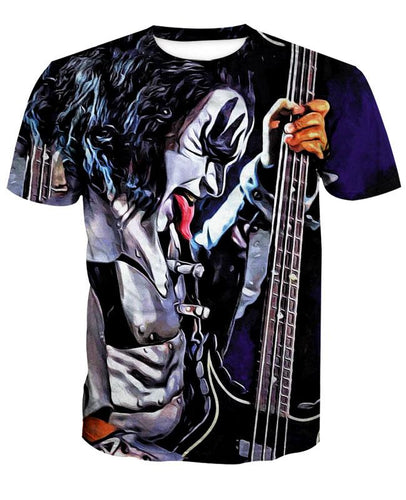 Kiss-band-Tee-T-Shirt-zip-hoodies-sweater-tank-top-for-men-women