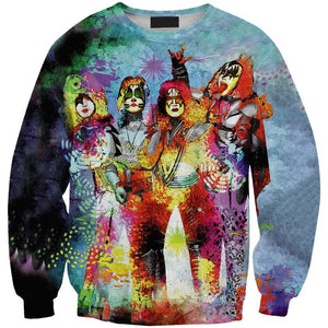 Kiss-band-Tee-T-Shirt-zip-hoodies-sweater-tank-top-for-men-women