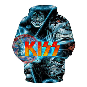 Kiss-band-Tee-T-Shirt-zip-hoodies-sweater-tank-top-for-men-women